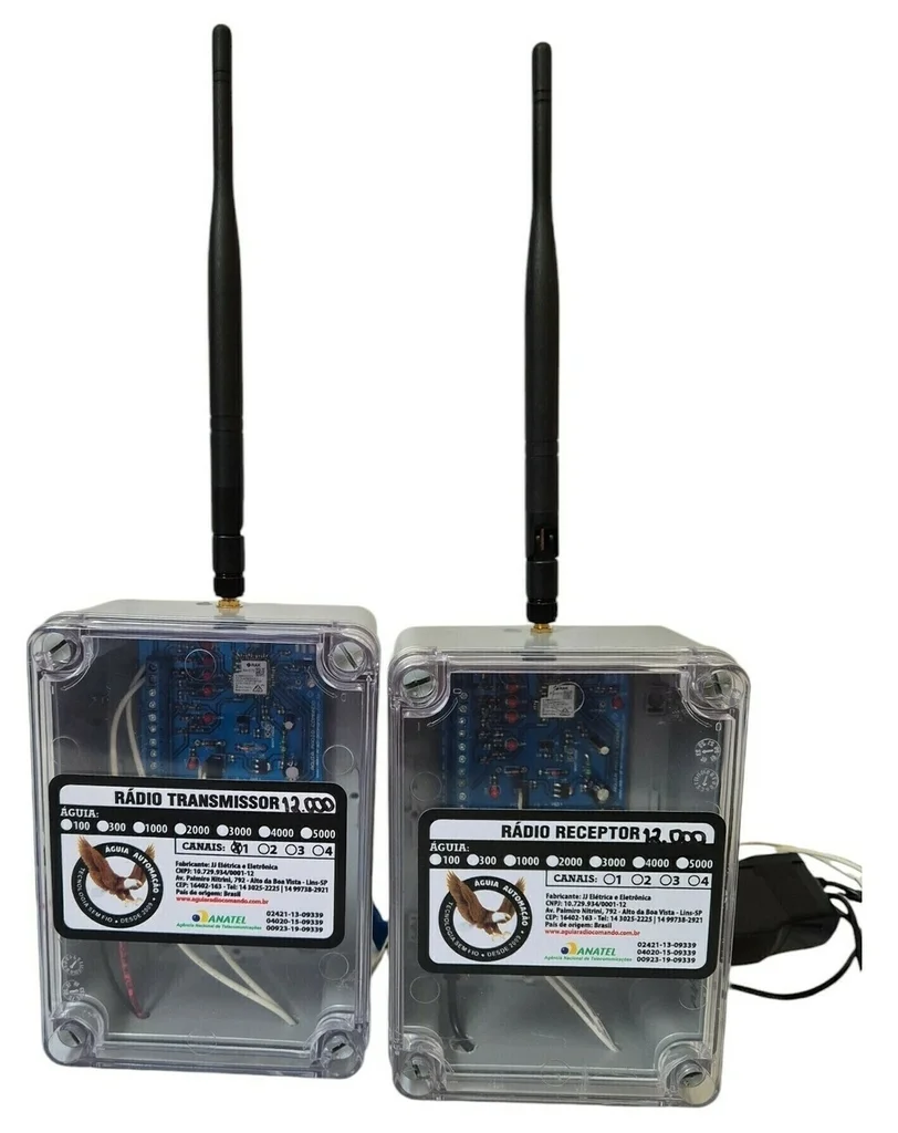 Chave boia sem fio automação sem fio com alcance de 12000m (Transceptor)